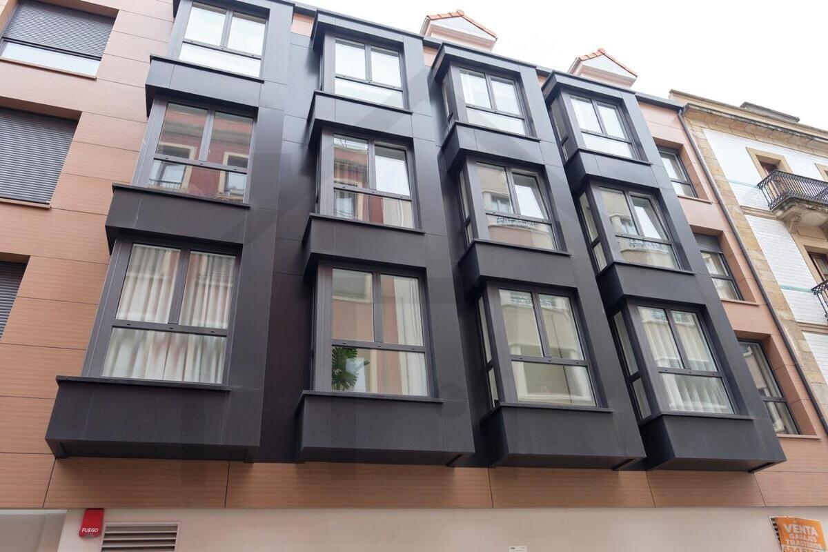 Cervantes - Apartamento A Estrenar Con Parking Gijón Eksteriør bilde